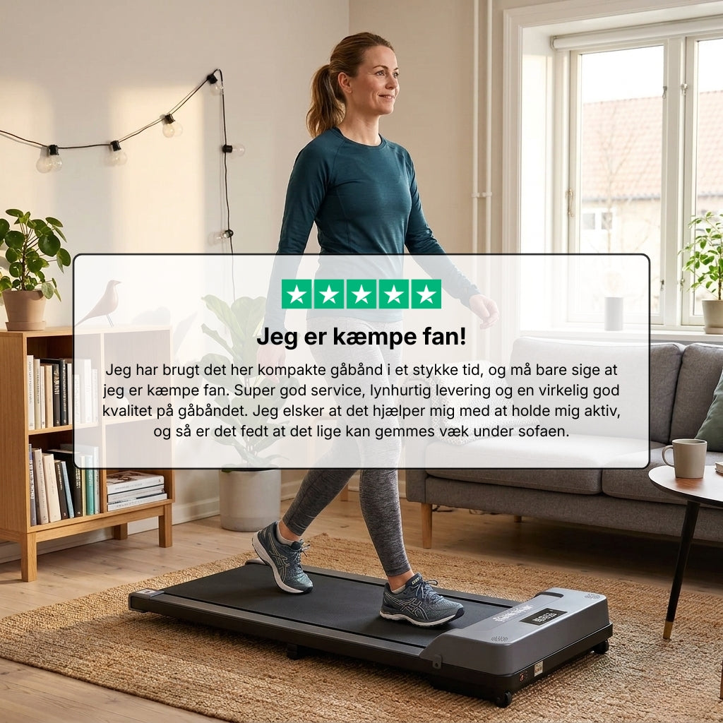 Kompakt gåbånd - Walkingpad til hjemmet