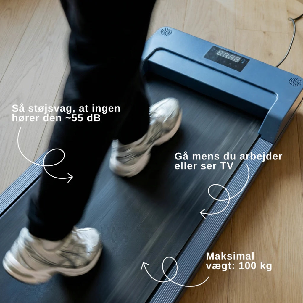 Kompakt gåbånd - Walkingpad til hjemmet